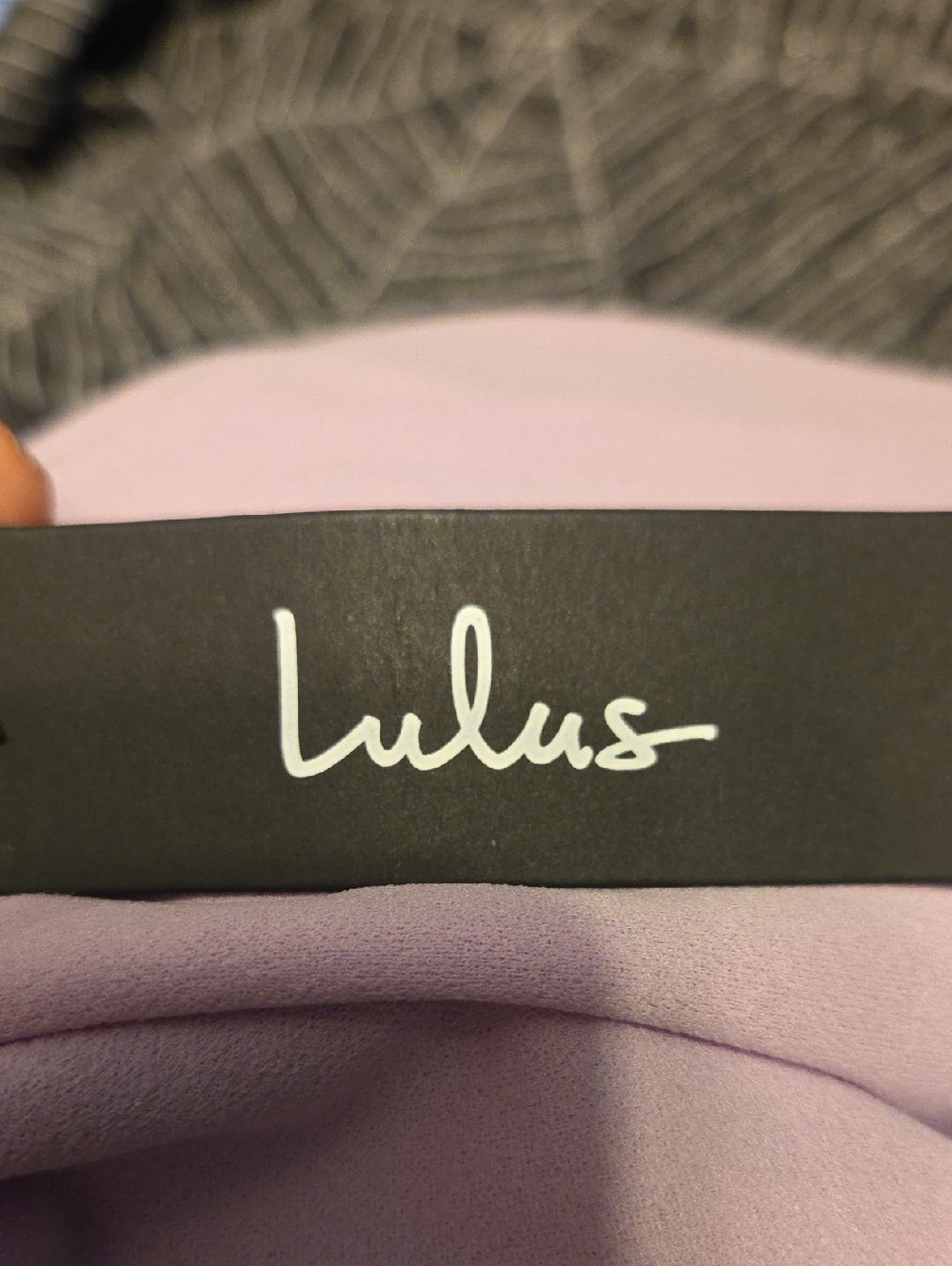 NEW LULUS Happiest Hour Lilac Asymmetrical Bodycon Midi Dress Size Medium - Picture 4 of 4